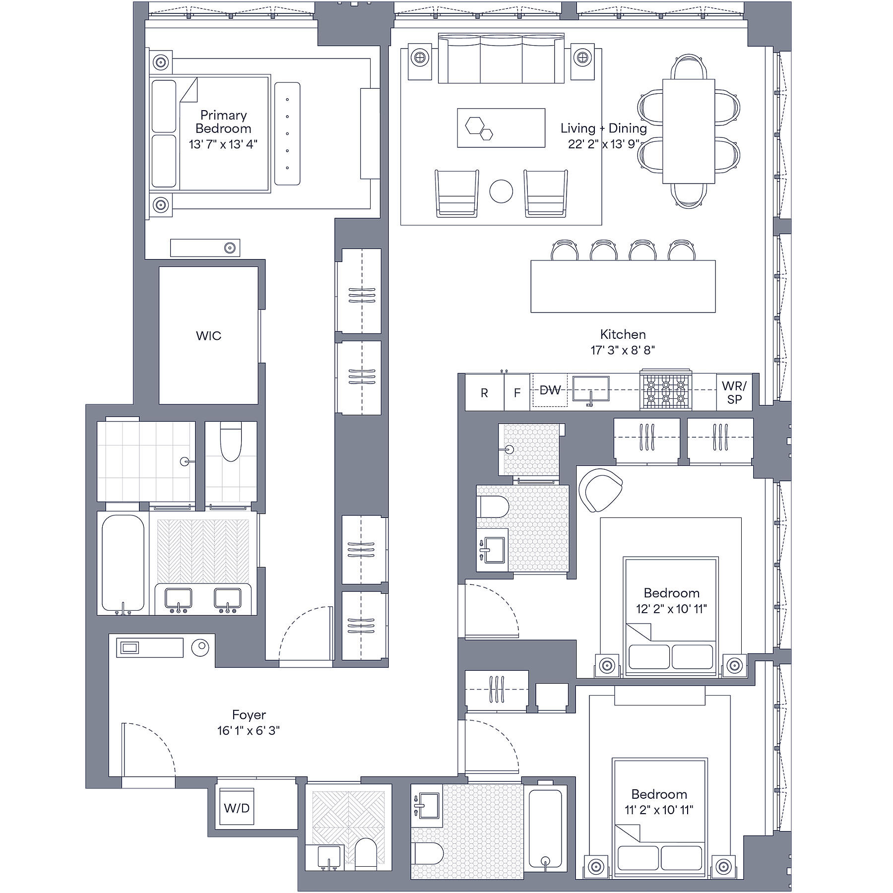 96 Broadway Floor Plan 2 7 D