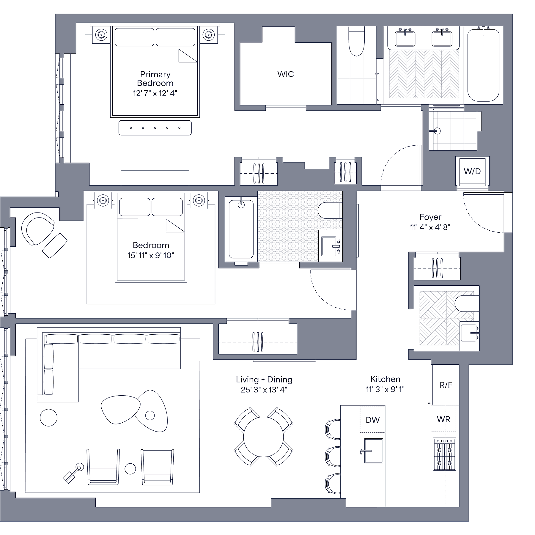 96 Broadway Floor Plan 8 F